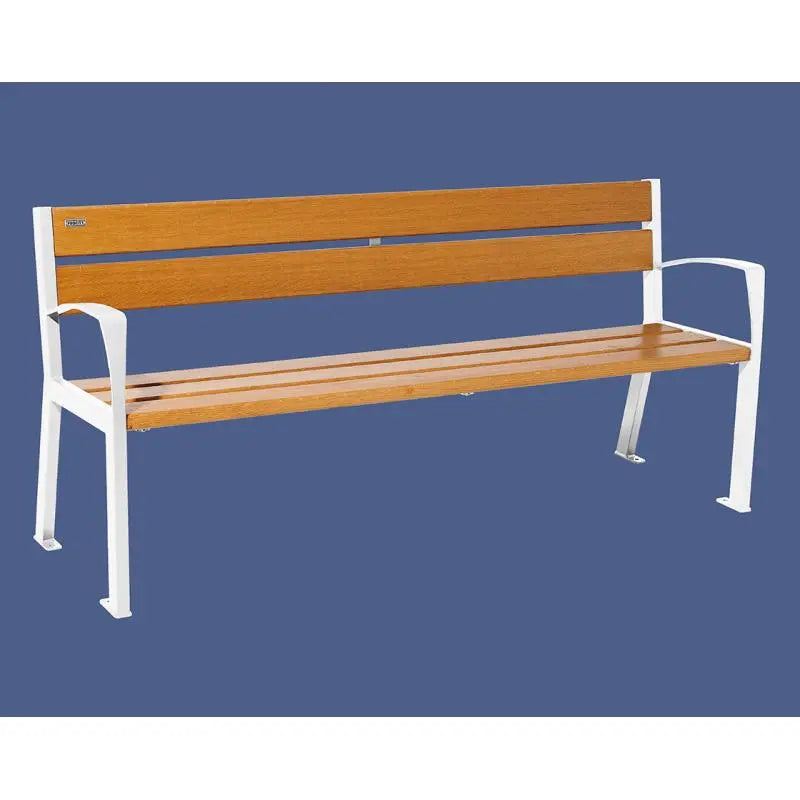 Banc bois et acier Silaos