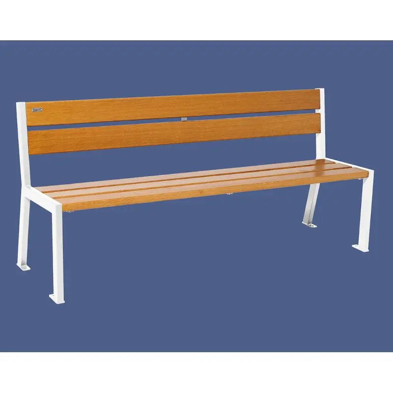 Banc bois et acier Silaos
