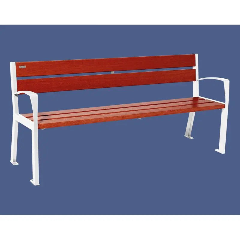 Banc bois et acier Silaos