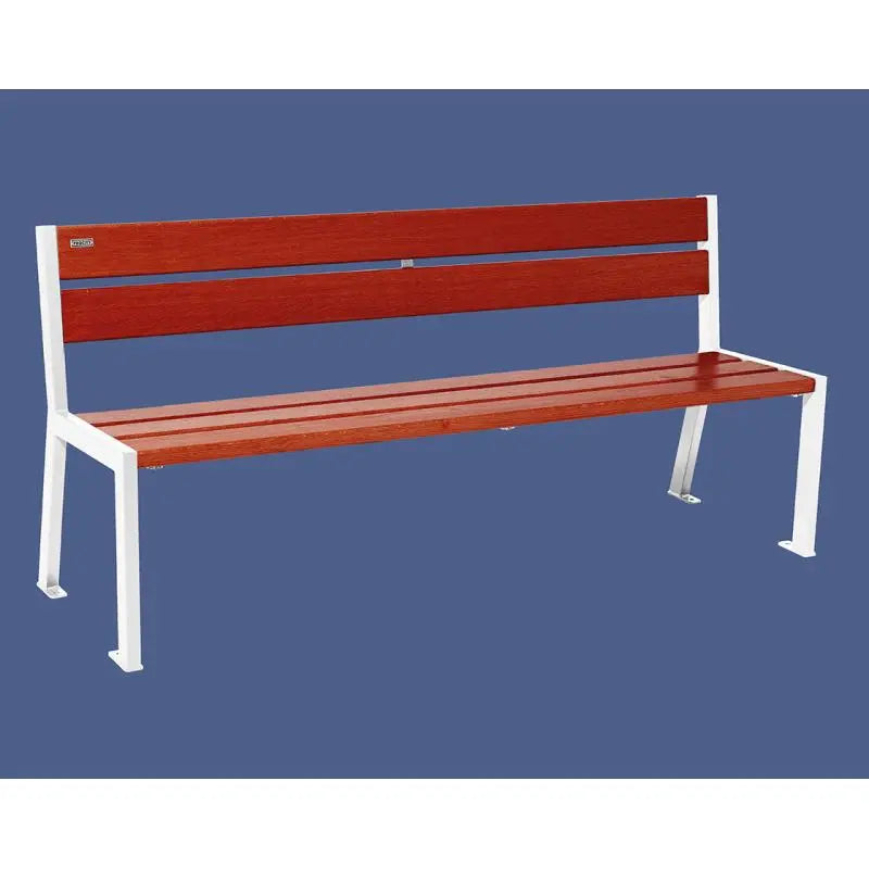 Banc bois et acier Silaos