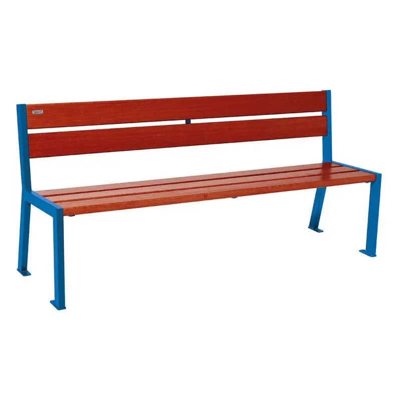 Banc bois et acier Silaos