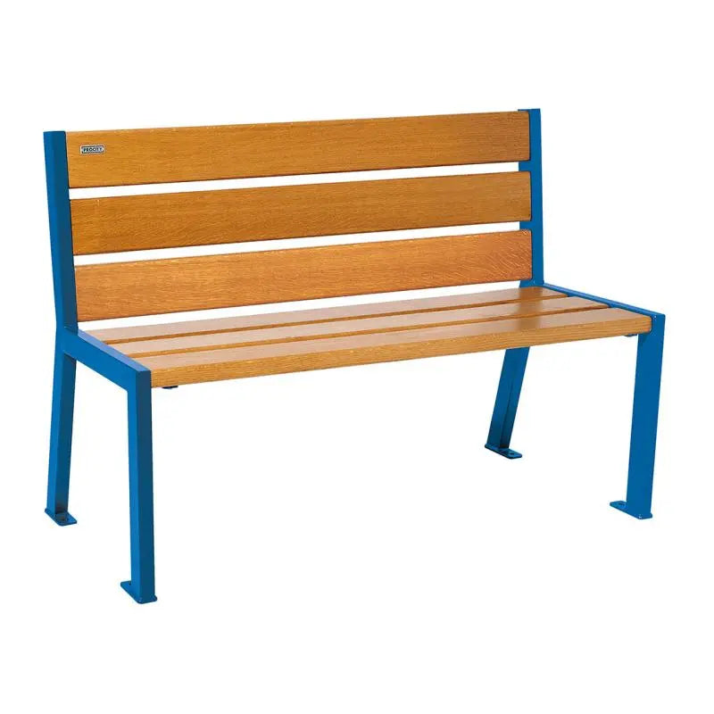 Banc bois et acier Silaos