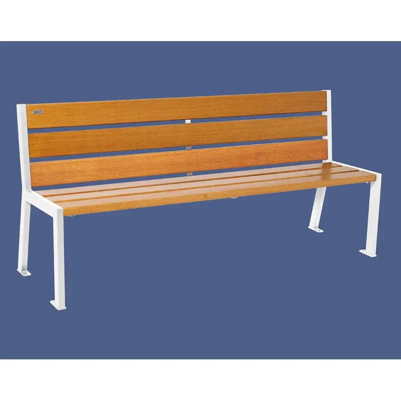 Banc bois et acier Silaos
