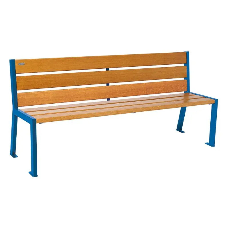 Banc bois et acier Silaos
