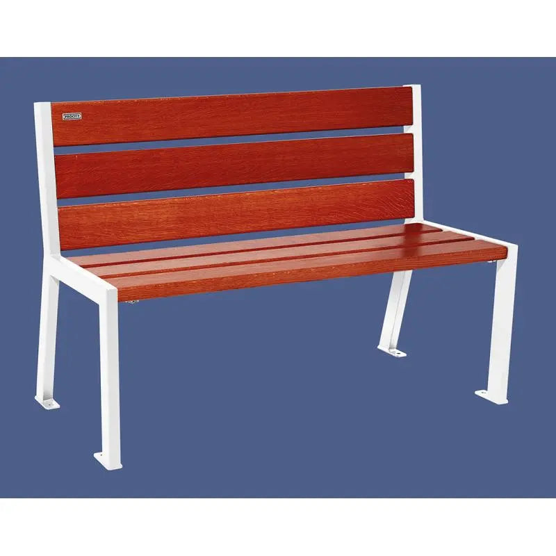 Banc bois et acier Silaos