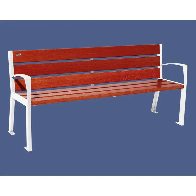 Banc bois et acier Silaos