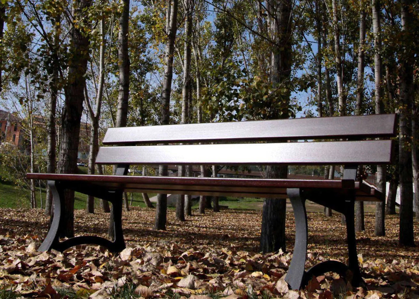 Banc en bois et fonte Bretagne