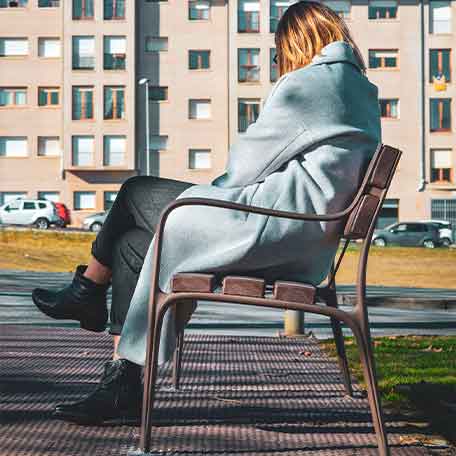Banc en plastique recyclé Citizen Eco