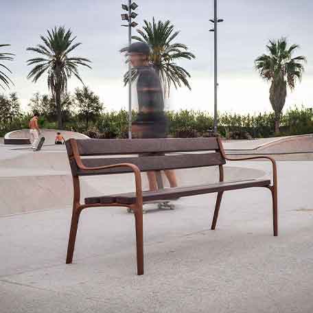 Banc en plastique recyclé Citizen Eco