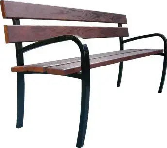 Banc bois et acier Confidence
