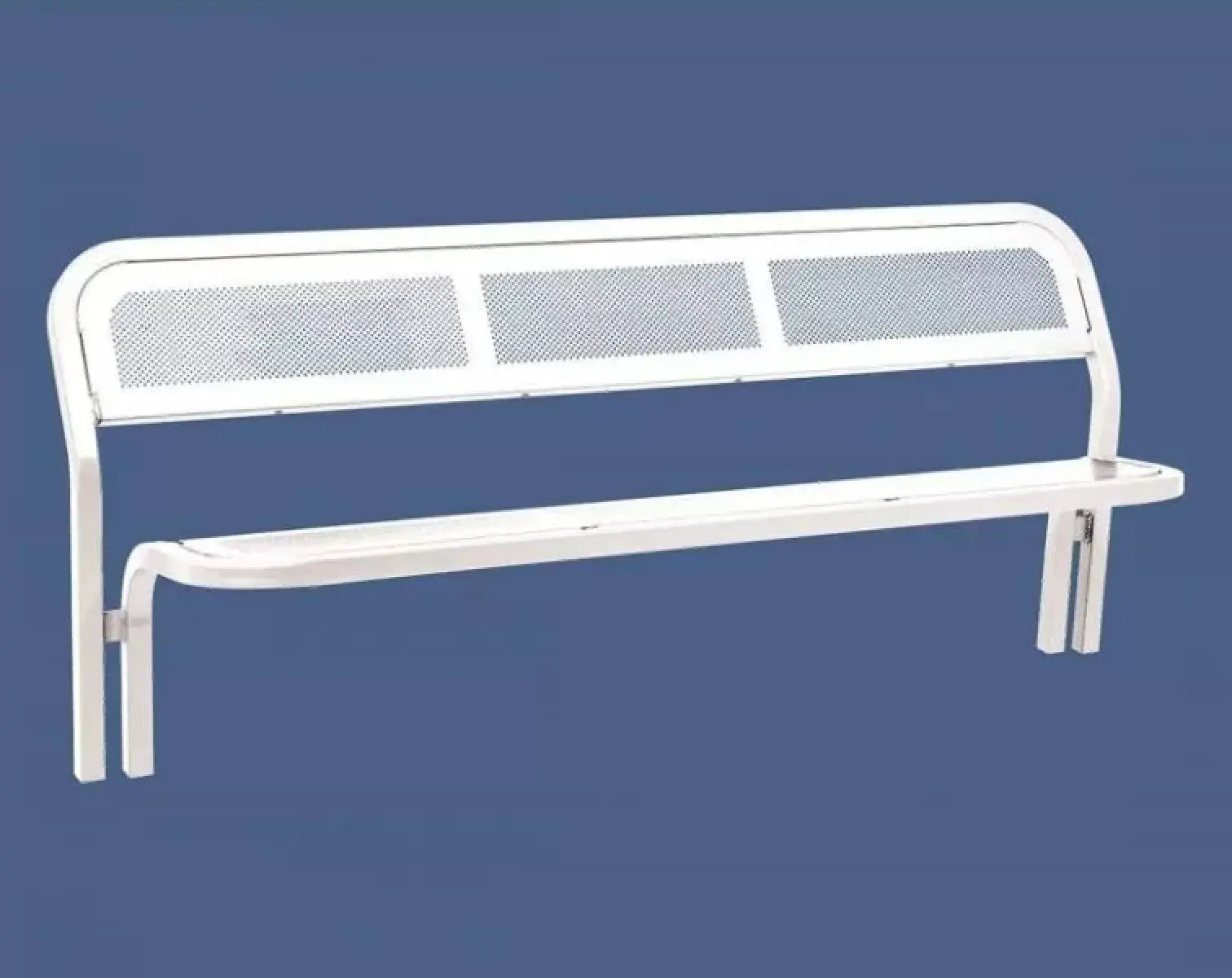 Banc métal conviviale