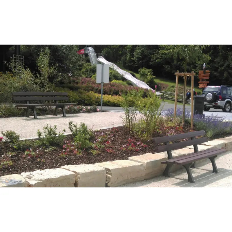 Banc en plastique recyclé Provence