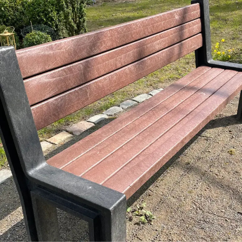 Banc en plastique recyclé Hyde Park