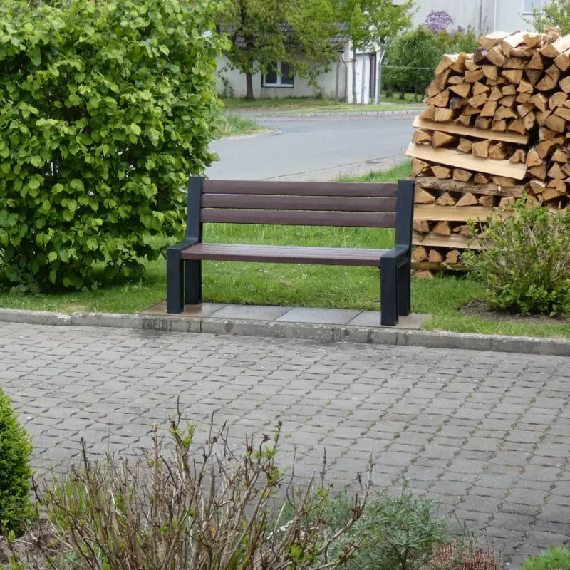 Banc en plastique recyclé Hyde Park