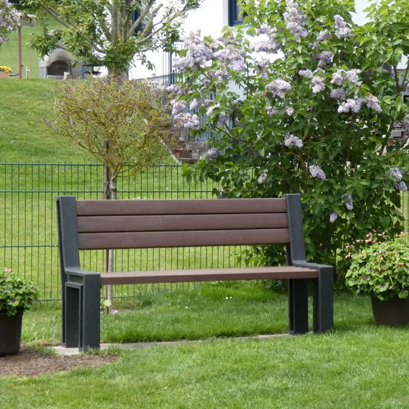 Banc en plastique recyclé Hyde Park