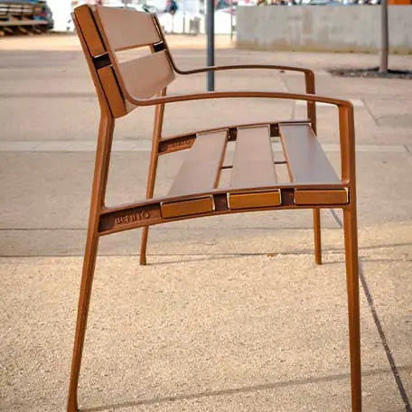 Banc en bois et fonte Minsk