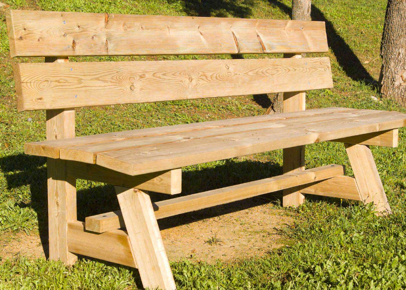 Banc tout bois Nordique