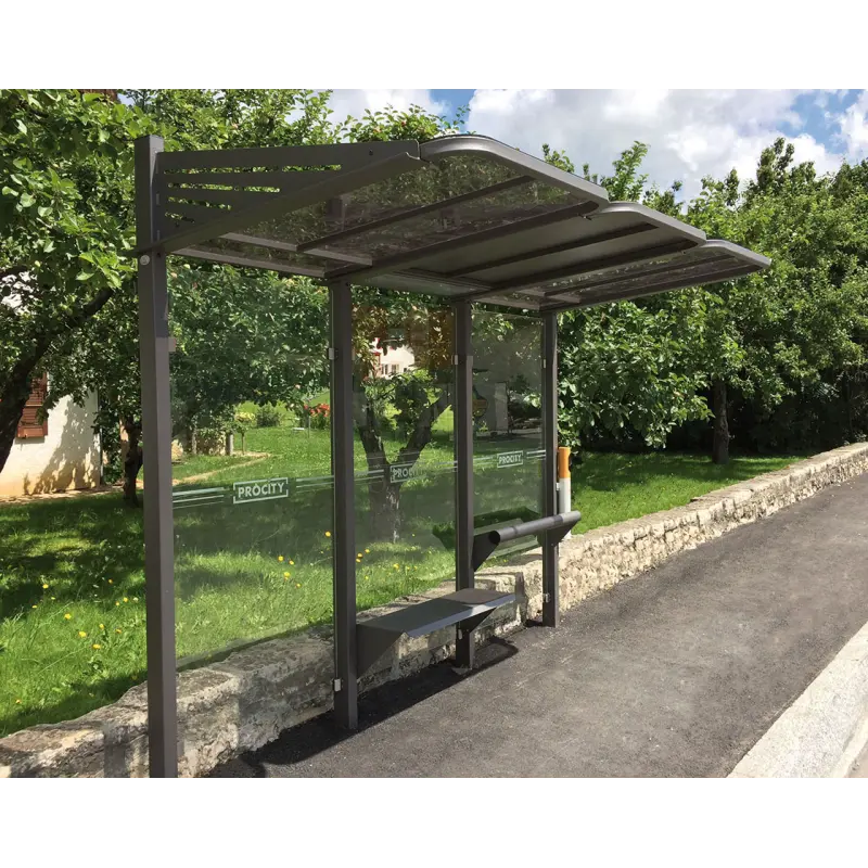 Banc pour station de bus Conviviale® Procity