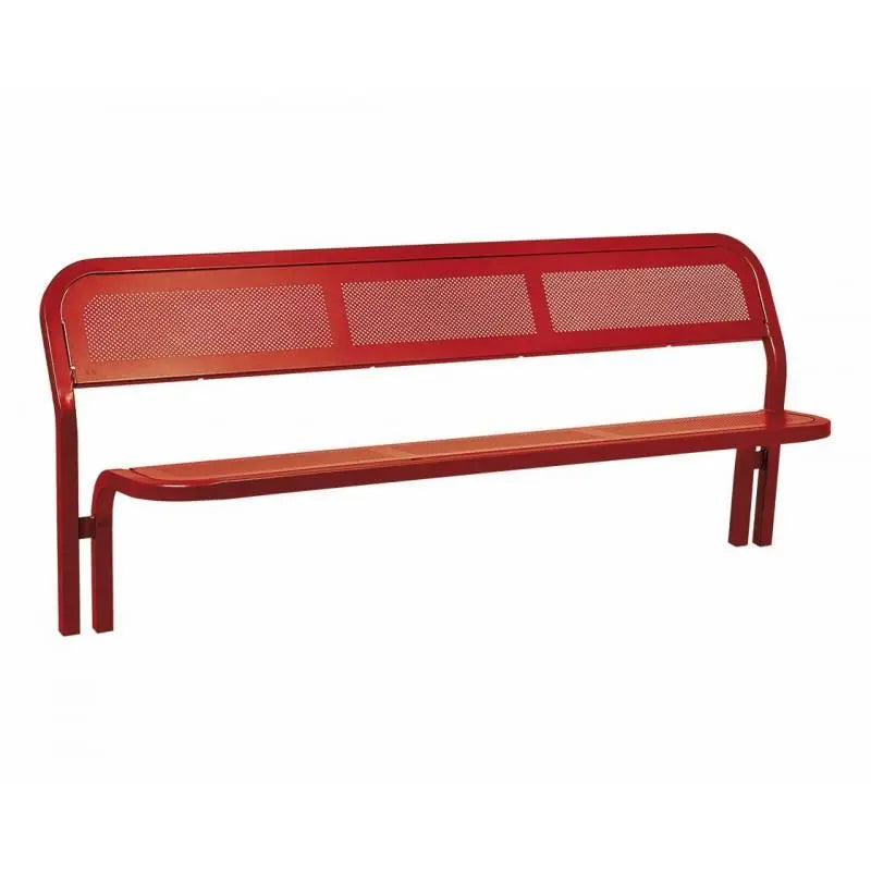 Banc métal conviviale