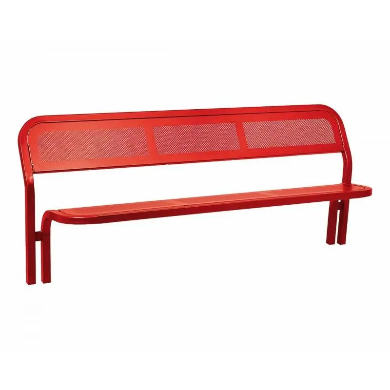 Banc métal conviviale