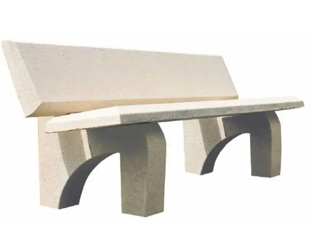 Banc béton domino