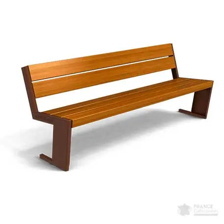 Banc en bois et fonte Quatre