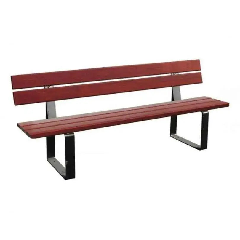 Banc Riga pour espaces publics avec structure robuste et design classique
