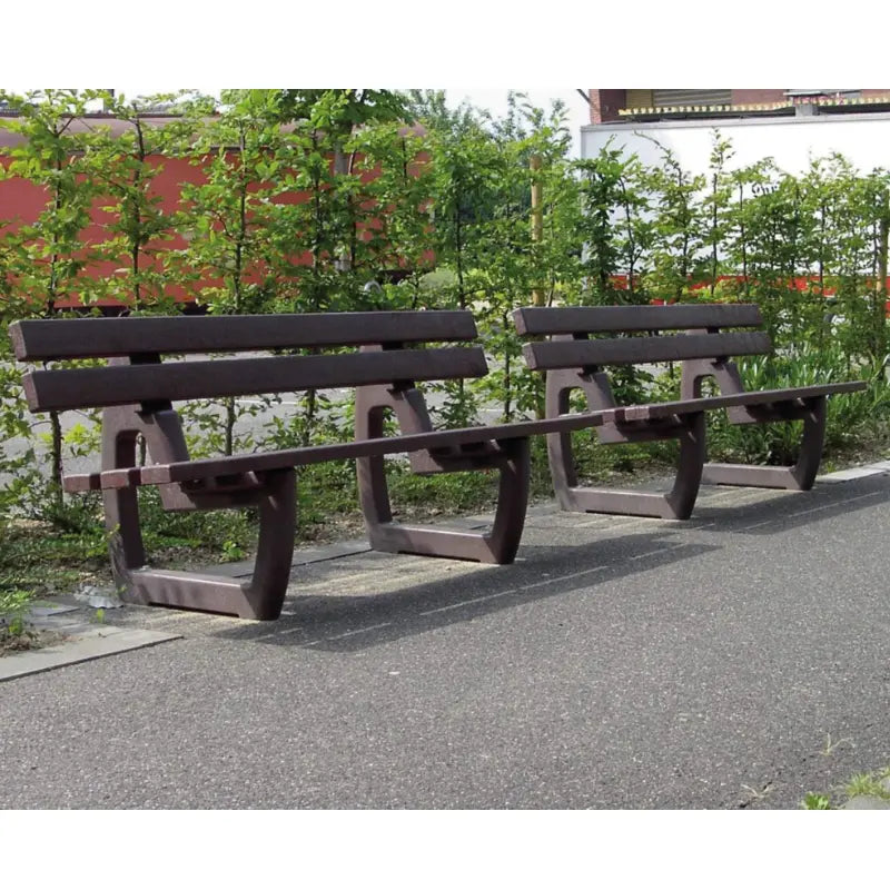 Banc en plastique recyclé Tivoli