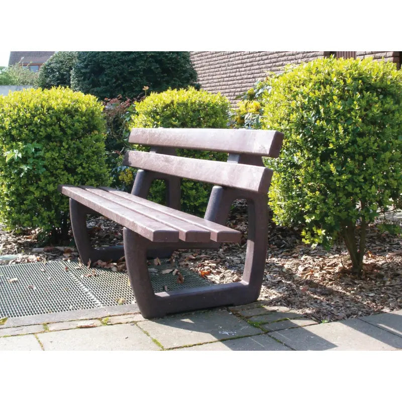 Banc en plastique recyclé Tivoli