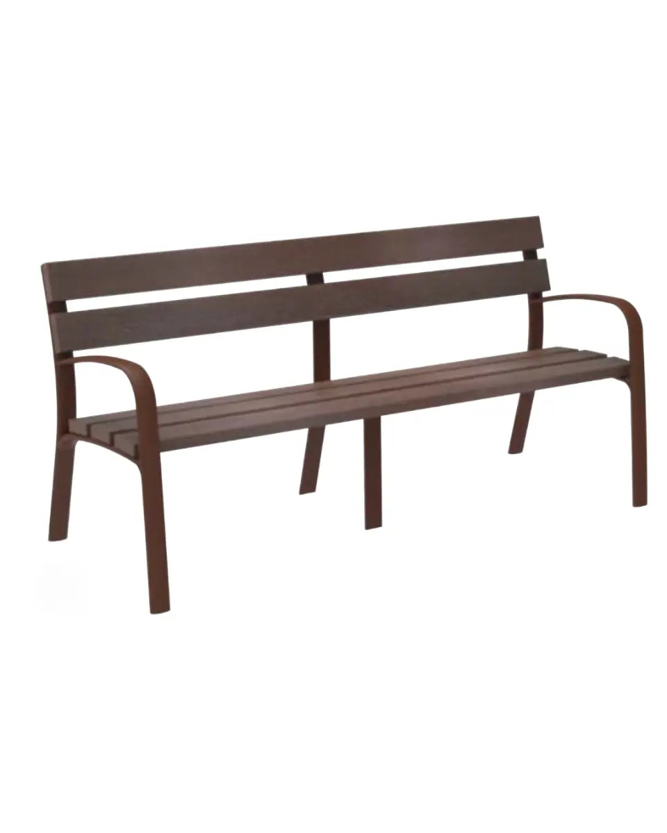 Banc Ecocity plastique recyclé