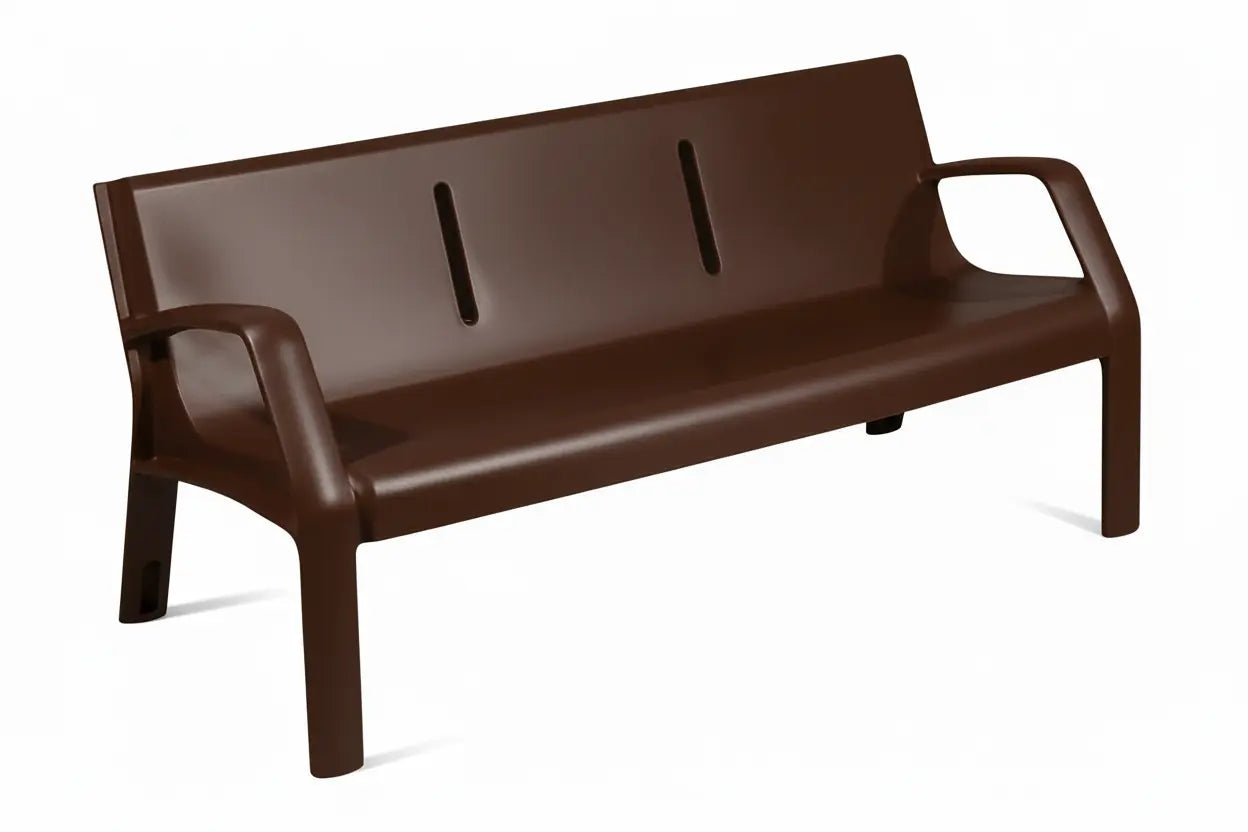 Banc plastique recyclé Alvium france collectivités