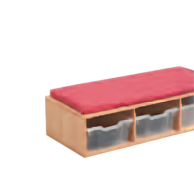 Banc bois à rangement Babi Color - France Collectivités