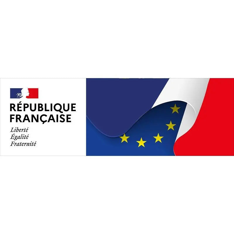 Bandeau de façade "Liberté, Égalité, Fraternité" france collectivités