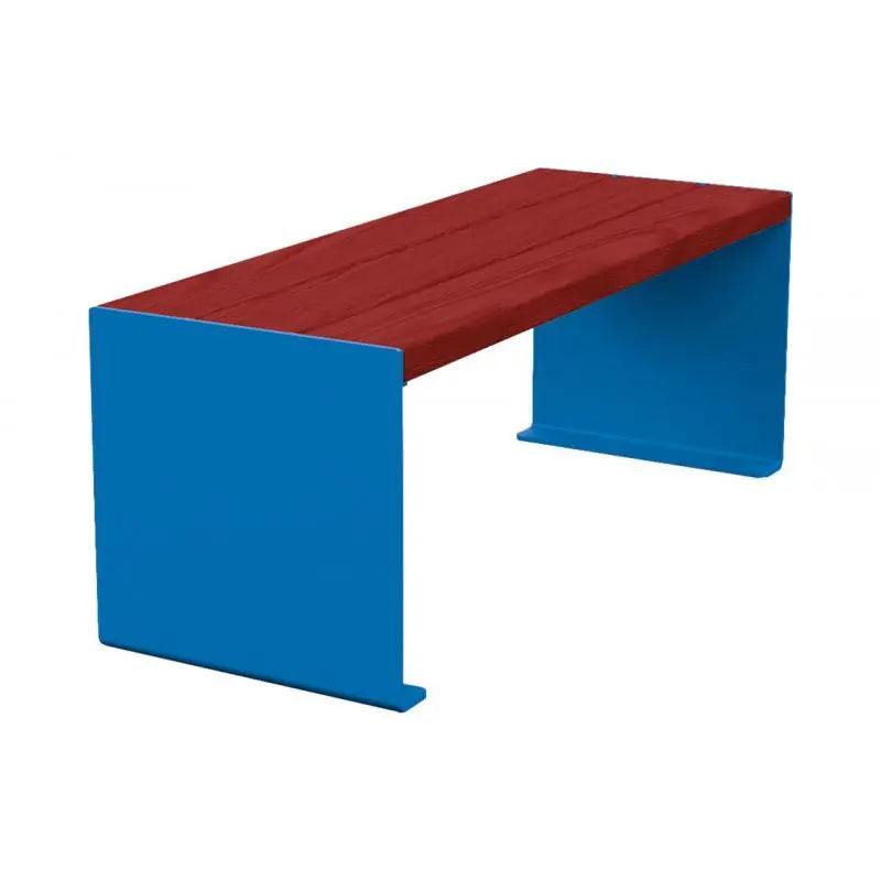 Banquette acier et bois KUB