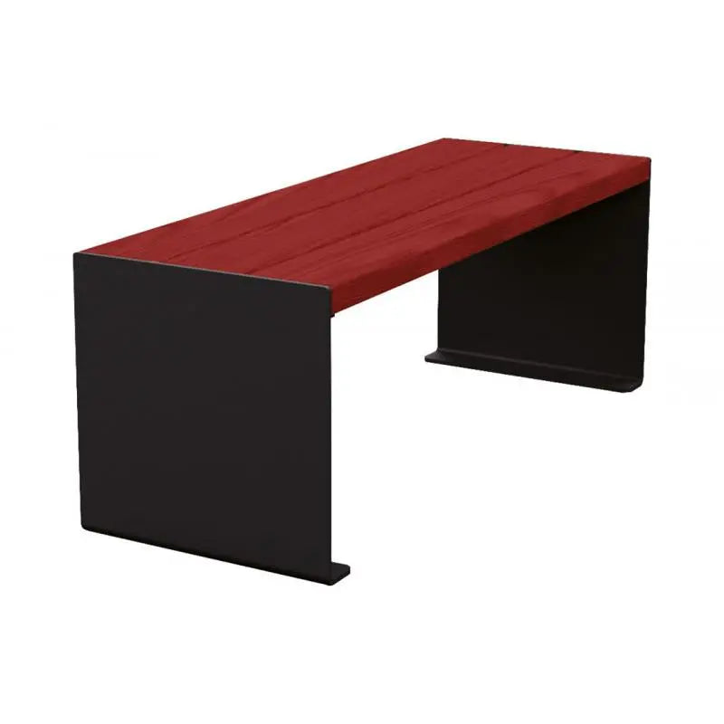 Banquette acier et bois KUB