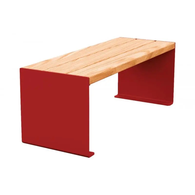 Banquette acier et bois KUB