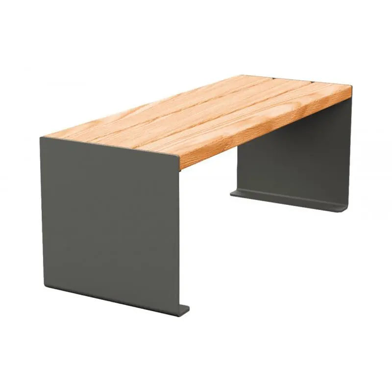 Banquette acier et bois KUB