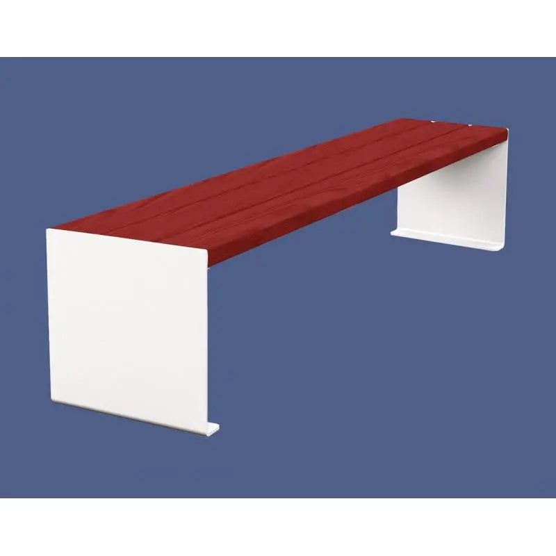 Banquette acier et bois KUB