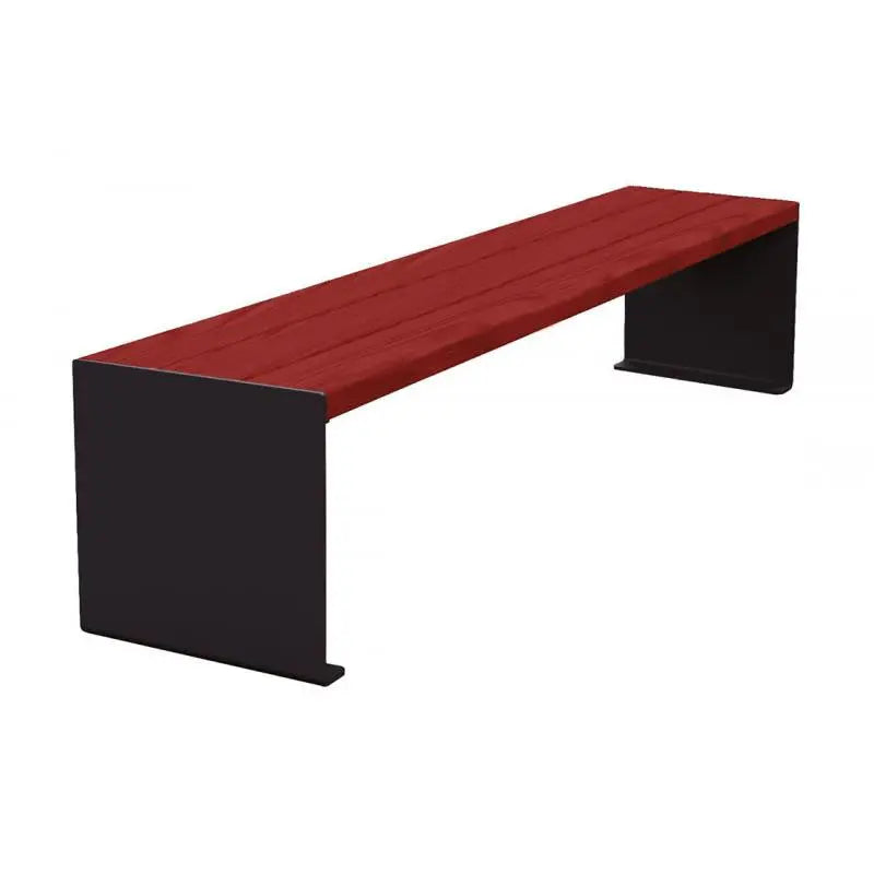 Banquette acier et bois KUB