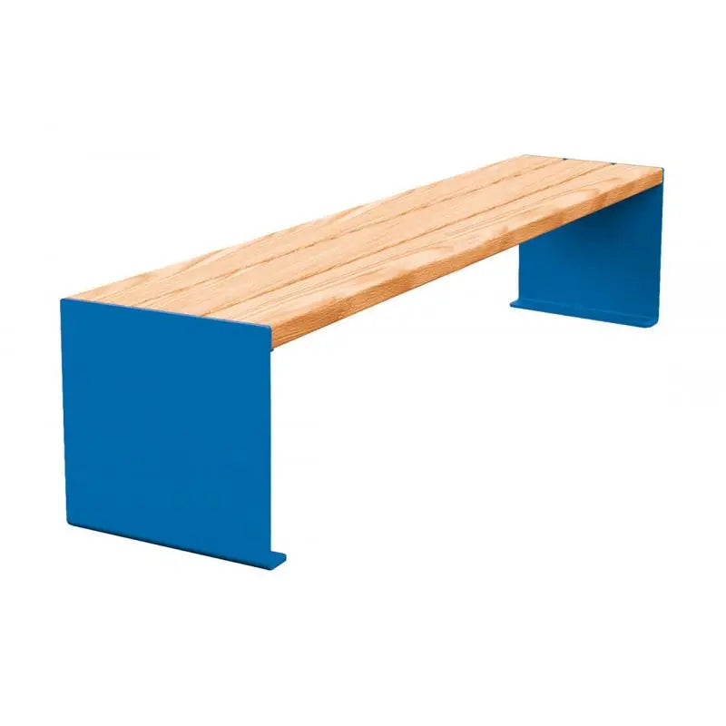 Banquette acier et bois KUB