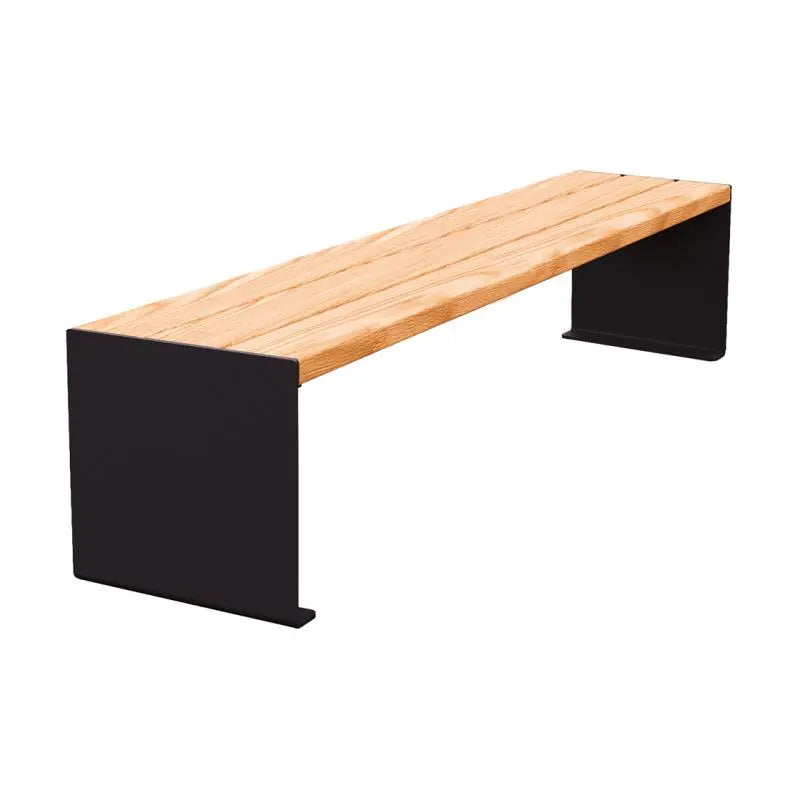 Banquette acier et bois KUB