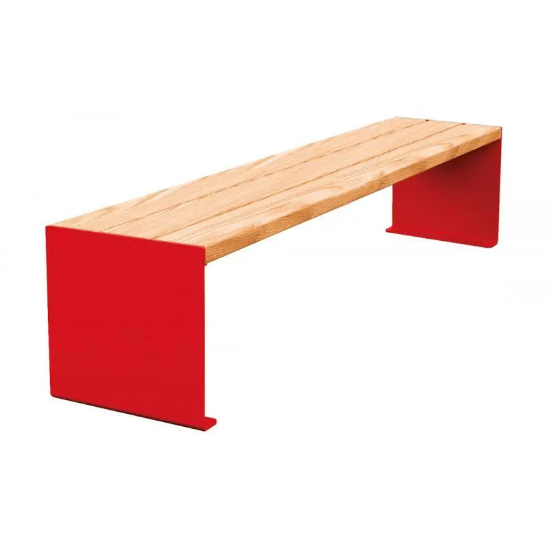 Banquette acier et bois KUB