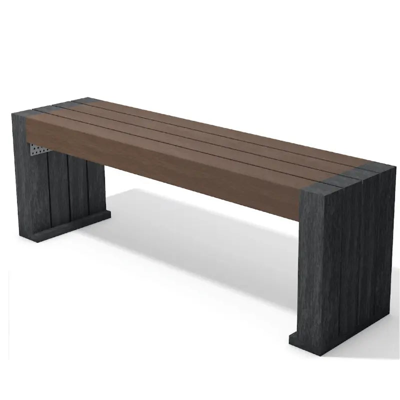 Banquette en plastique recyclé Calero