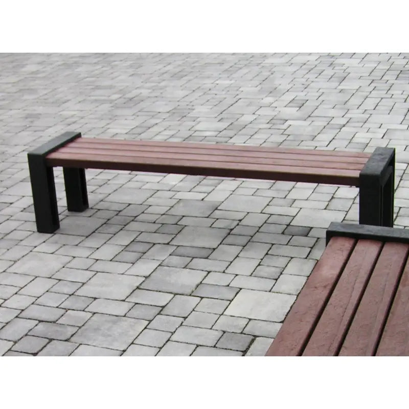 Banquette en plastique recyclé Hyde Park