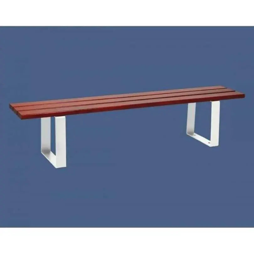 Banquette Riga acier et bois Procity
