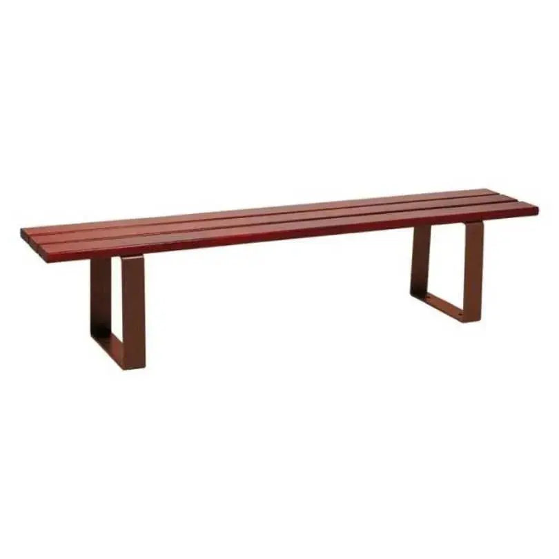 Banquette Riga acier et bois Procity