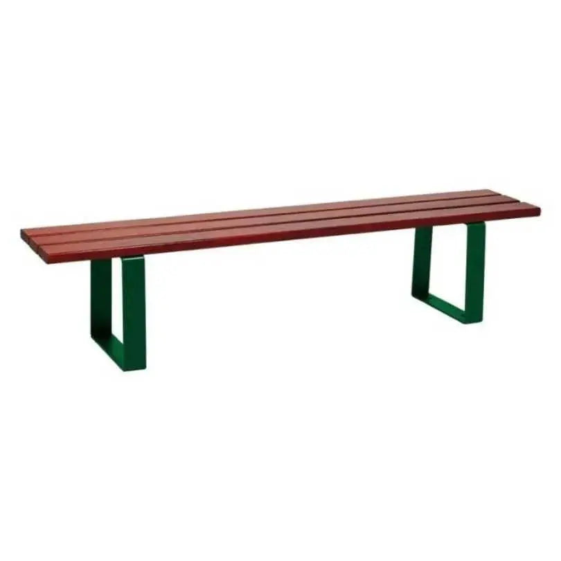 Banquette Riga acier et bois Procity