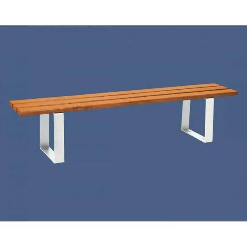Banquette Riga acier et bois Procity