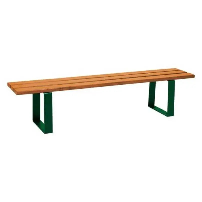 Banquette Riga acier et bois Procity