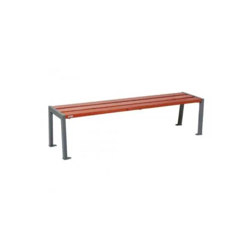 Banquette Silaos acier et bois france collectivités